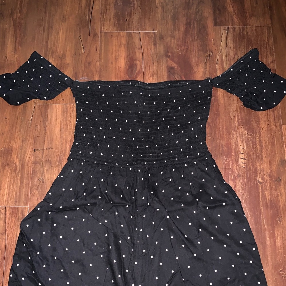 Polka dot romper